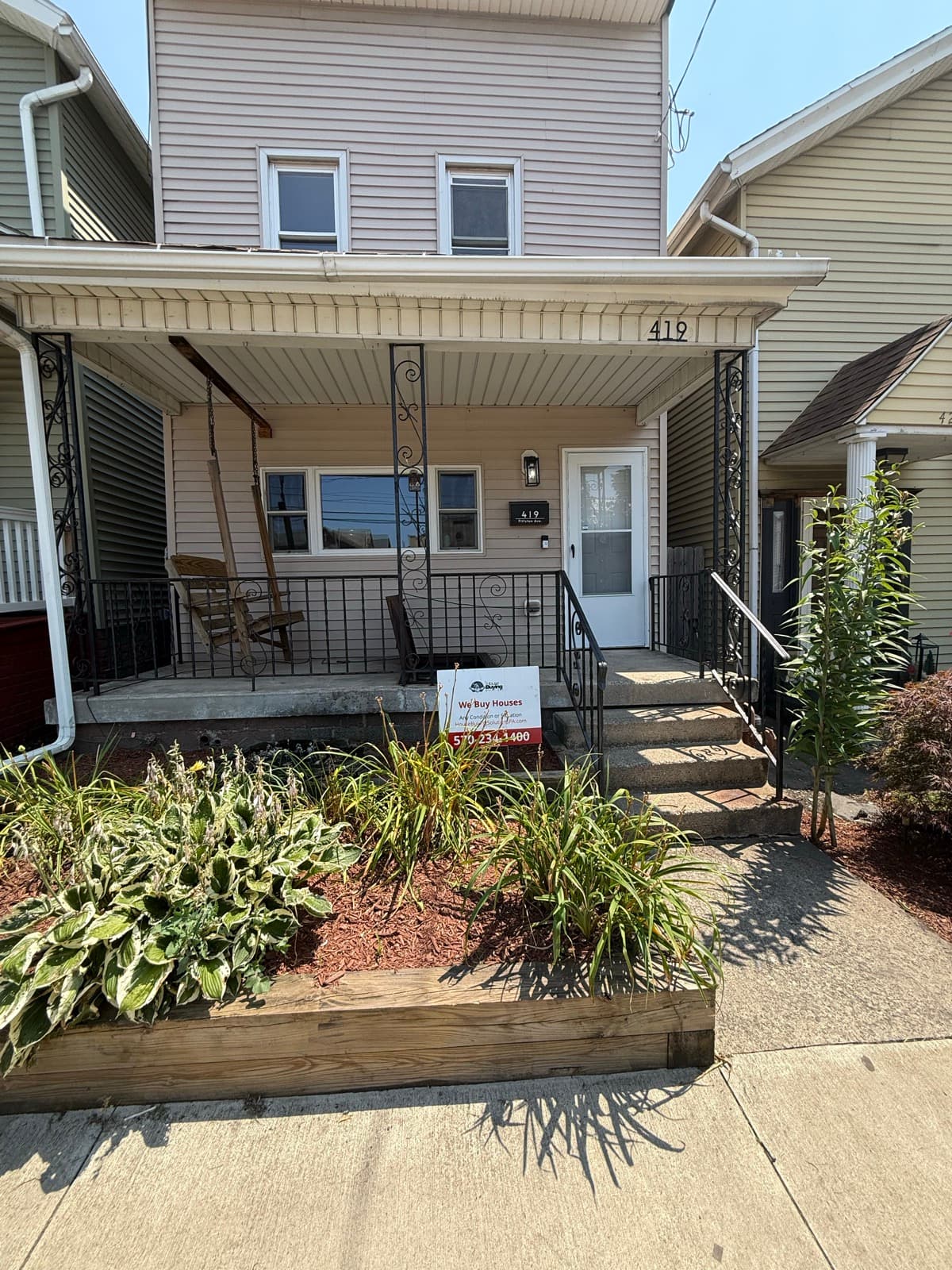 After renovation at 419 Pittston Ave, Scranton PA